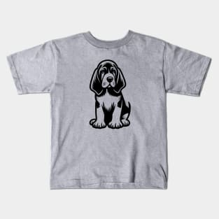 Bloodhound Puppy Kids T-Shirt